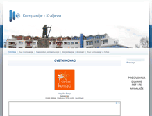 Tablet Screenshot of kraljevo.kompanije.co.rs