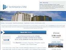 Tablet Screenshot of kompanije.co.rs
