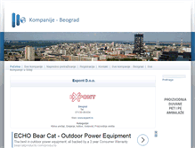 Tablet Screenshot of beograd.kompanije.co.rs