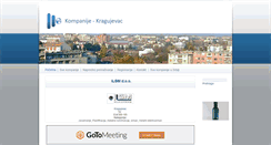 Desktop Screenshot of kragujevac.kompanije.co.rs