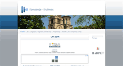 Desktop Screenshot of krusevac.kompanije.co.rs